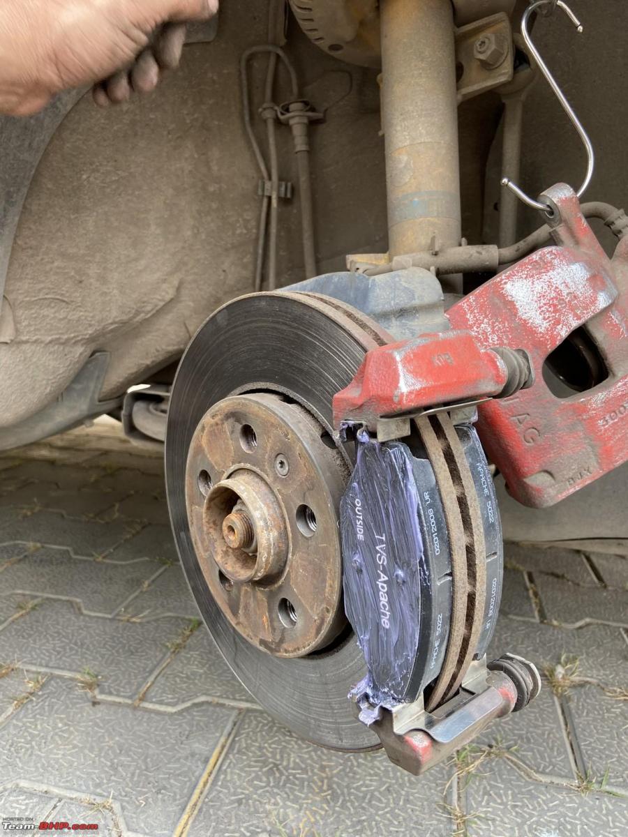 DIY Changing brake pads on my Volkswagen Polo GT TDI Team BHP
